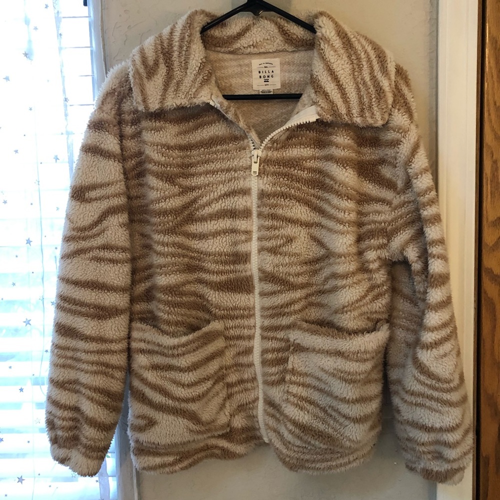 Billabong zip up fleece
